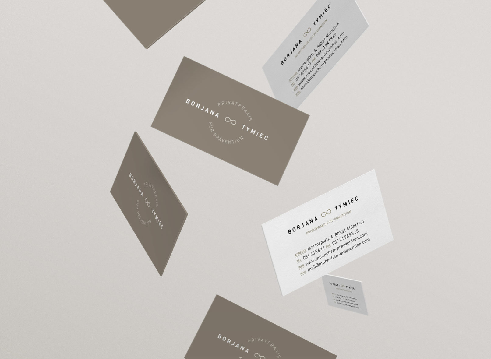 Grafikdesign Agentur München Visitenkarten