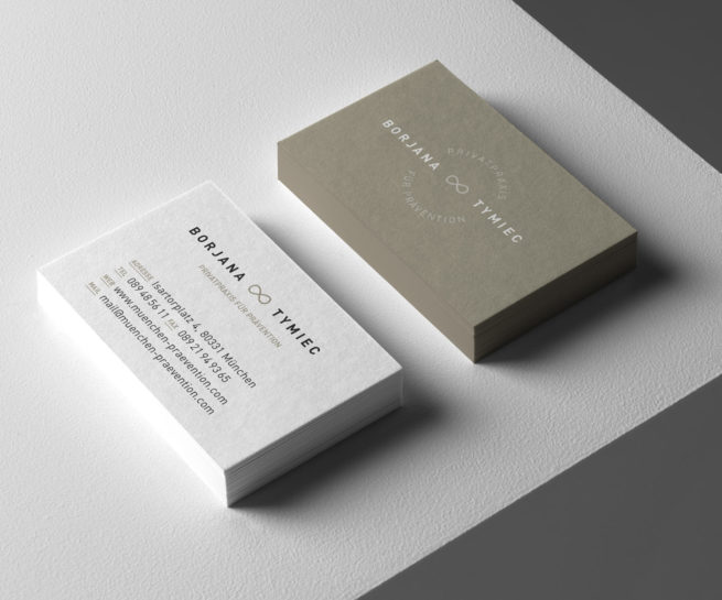 Grafikdesign Agentur München Visitenkarten
