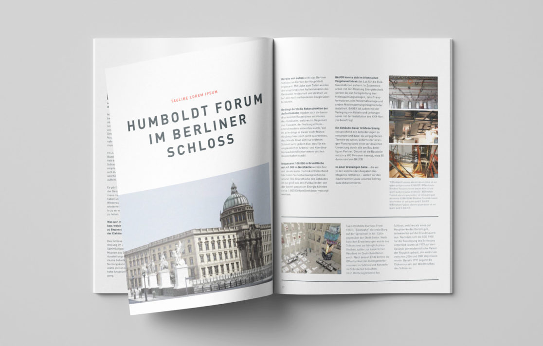 Grafikdesign Agentur München Magazin Design